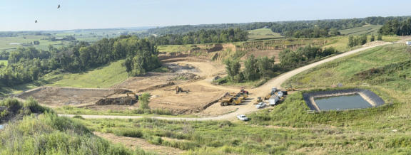 Complete View of Construction Site 8-13